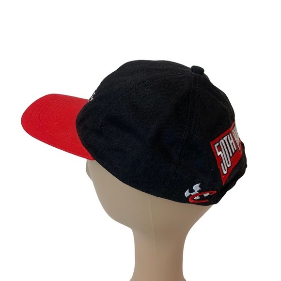 Nascar 50th Anniversary Hat Cap 1948-1998 Black Red Snapback Chase Made in USA - Picture 4 of 8